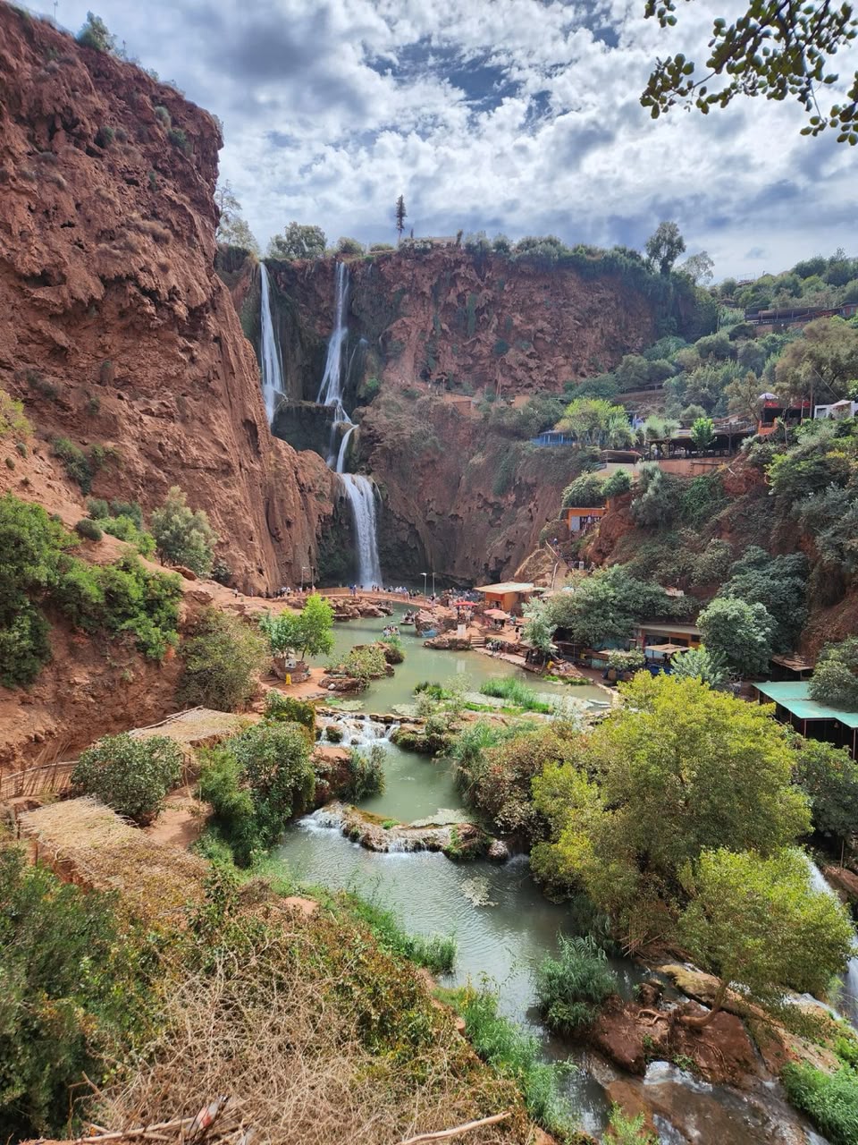 Sentieri panoramici durante la gita alle Cascate di Ouzoud